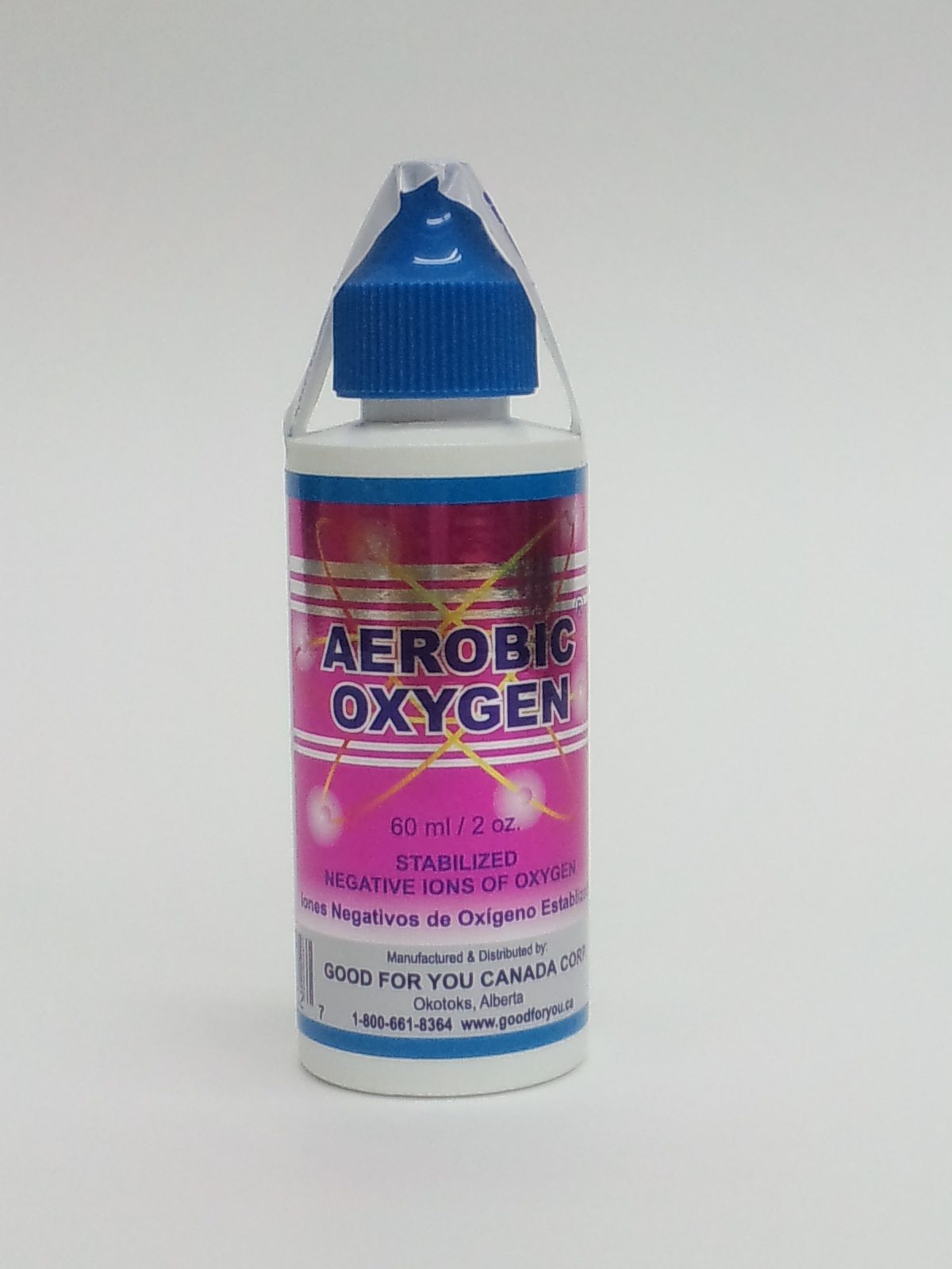 高濃度酸素リキッド「エアロビクス・オキシジェン」Aerobic Oxygen, 60mL